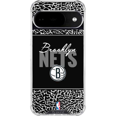 NBA Brooklyn Nets Elephant Print Google Pixel 10 Clear Case